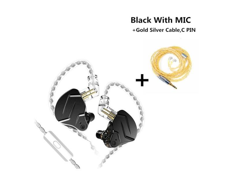 KZ ZSN PRO X 1BA 1DD Hybrid Drive HIFI Metal Earphone Carousel 1