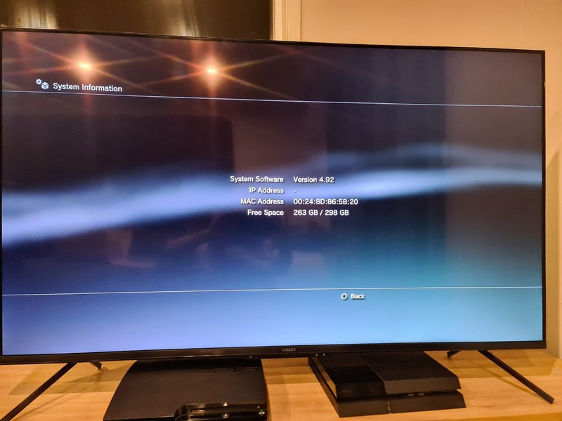 $1 Reserve PS3 Playstation 3 Slim 320GB CECH-2002B PS1 Compatible Carousel 3