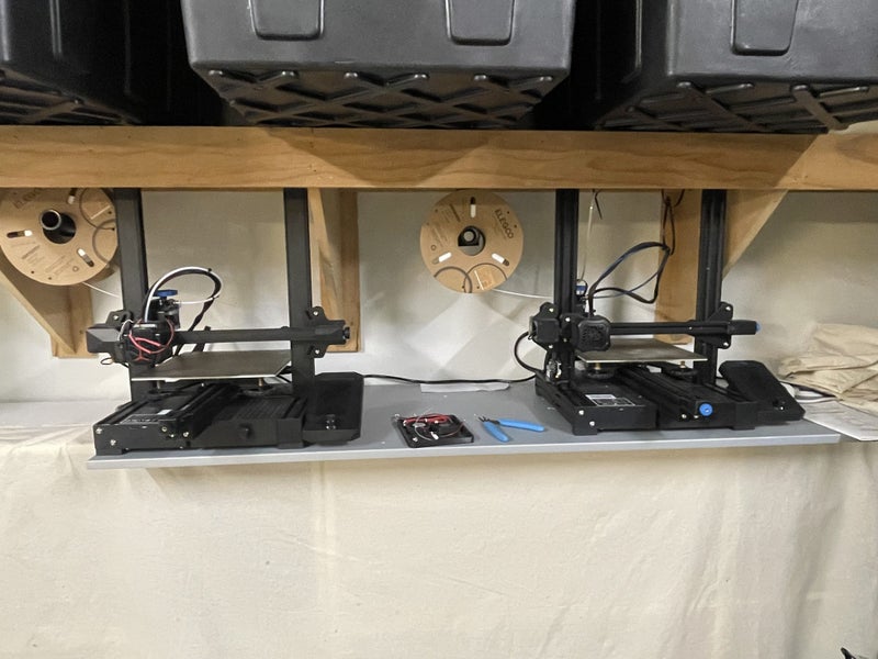 Ender V2 Neo 3D printer pair Carousel 1