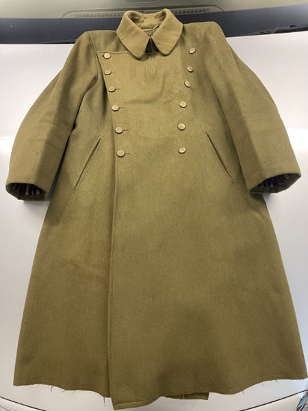 Original Japanese WW2 Imperial Japanese Army Military overcoat Carousel 2