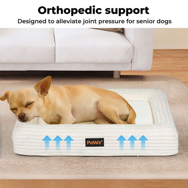 Pawz Pet Dog Calming Bed Orthopedic Egg Foam Sofa Mattress Waterproof Washable M Carousel 2