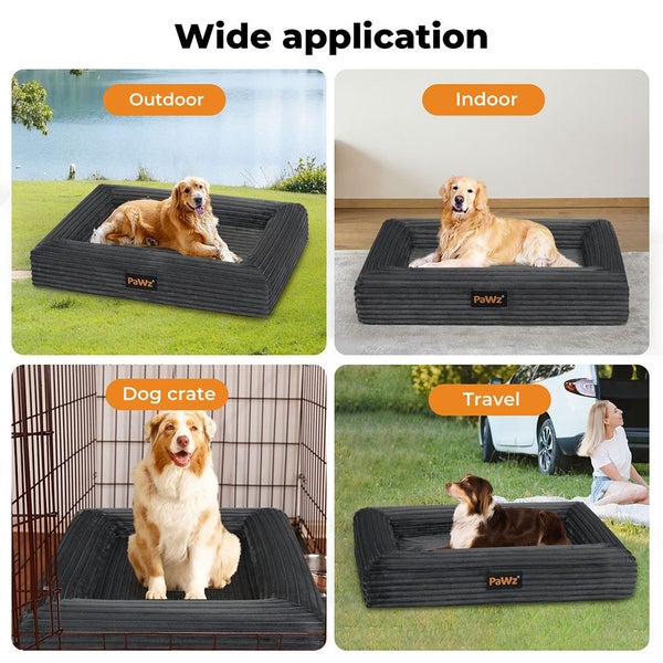 Pawz Pet Dog Calming Bed Foam Sofa Orthopedic Mattress Waterproof Washable XXL Carousel 10