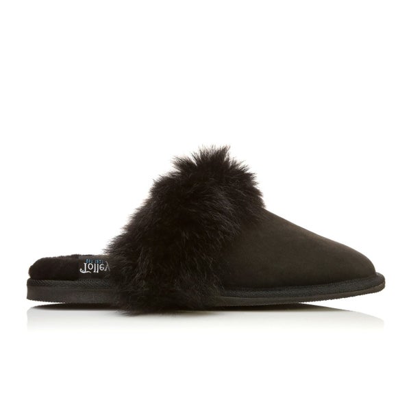 Ali Possum Scuff - Black Carousel 2