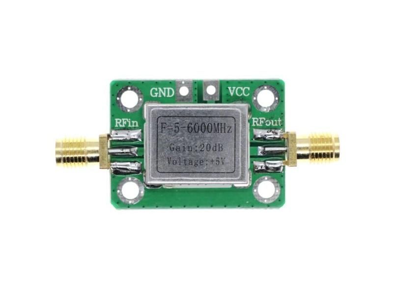 LNA 5M-6GHz Amplifier Module Gains 20dB RF Wide Band Low Noise Amplifier Board Carousel 1