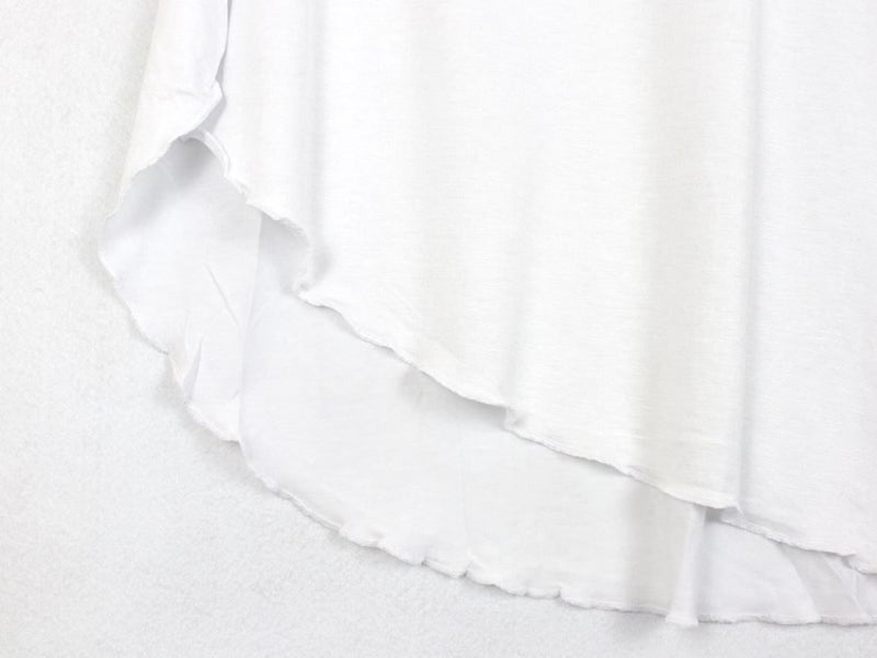 Womens Wave Hem Modal Singlet / Tank Top (6 Colours) Carousel 2