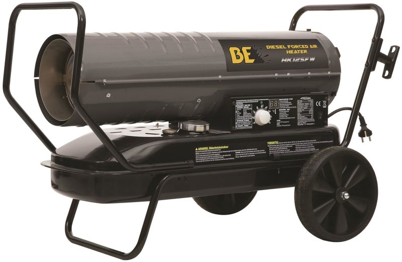 Forced Air Diesel Heater - 125000 BTU 37kW Carousel 1