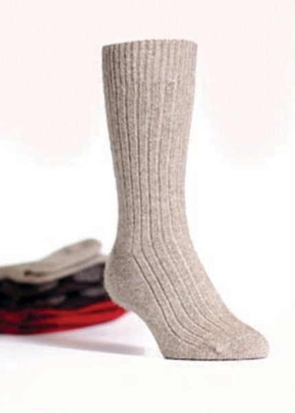 Possum Merino Ribbed Socks Carousel 1