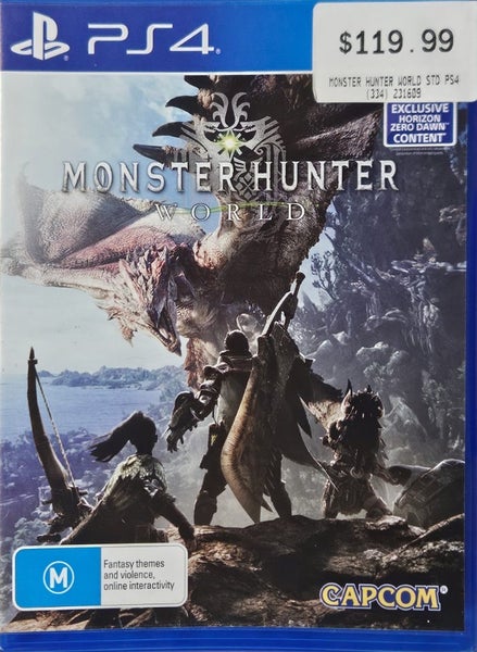 PS5 / Playstation 4 Game Monster Hunter World Carousel 1