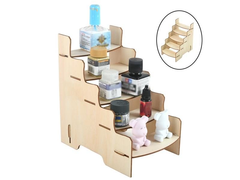 DIY Basics Module Paint Bottle Rack Epoxy Tool Storage Stand Cabinet Carousel 1