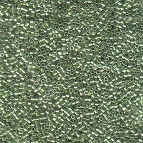 Miyuki Delica Beads 0413 Galvanised Light Green Carousel 1