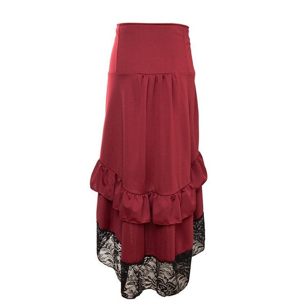 Burlesque Skirt Steampunk Vintage Costume Size 18-20 Carousel 1