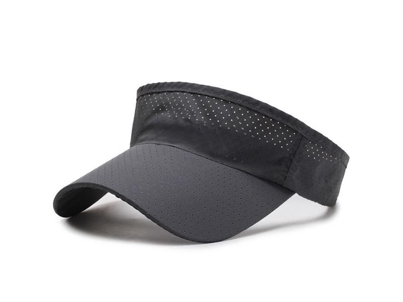 Summer Breathable Men Women Adjustable Visor UV Protection Sun Hat Carousel 1