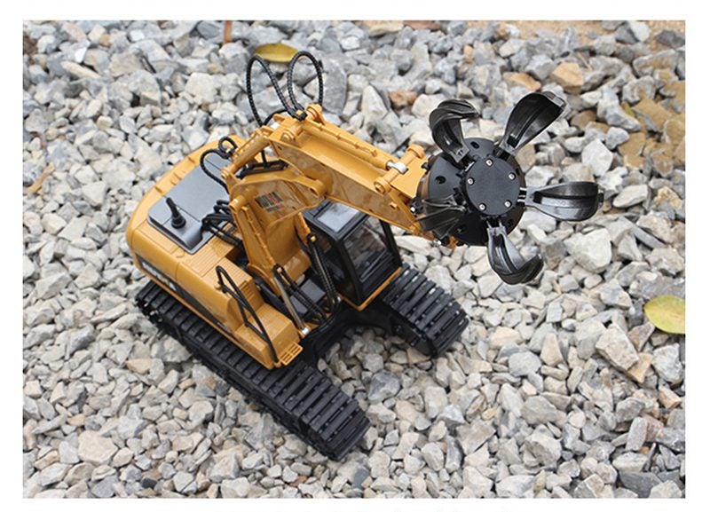 HUINA Truck Excavator Digger Claw Car Remote Control RC 1571 1:14 (Hui Na) Carousel 1