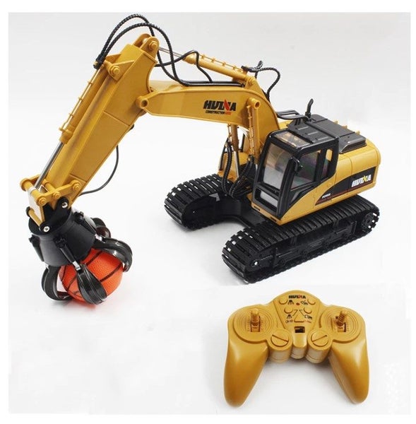 HUINA Truck Excavator Digger Claw Car Remote Control RC 1571 1:14 (Hui Na) Carousel 2