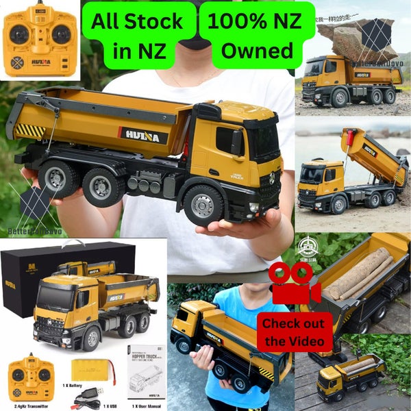 HUINA 1573 Dump Truck Model Car 1:14 Remote Control RC (Hui Na) Carousel 1