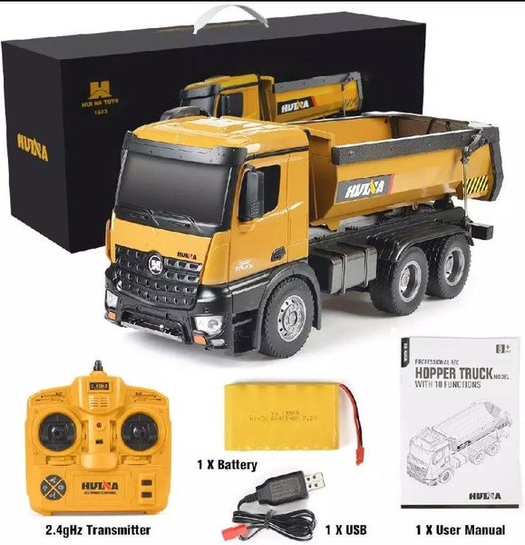HUINA 1573 Dump Truck Model Car 1:14 Remote Control RC (Hui Na) Carousel 20