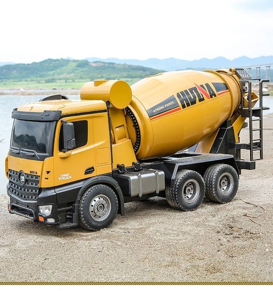 HUINA Truck Concrete Mixer Model Car 1:14 Remote Control RC 1574 (Hui Na) Carousel 2