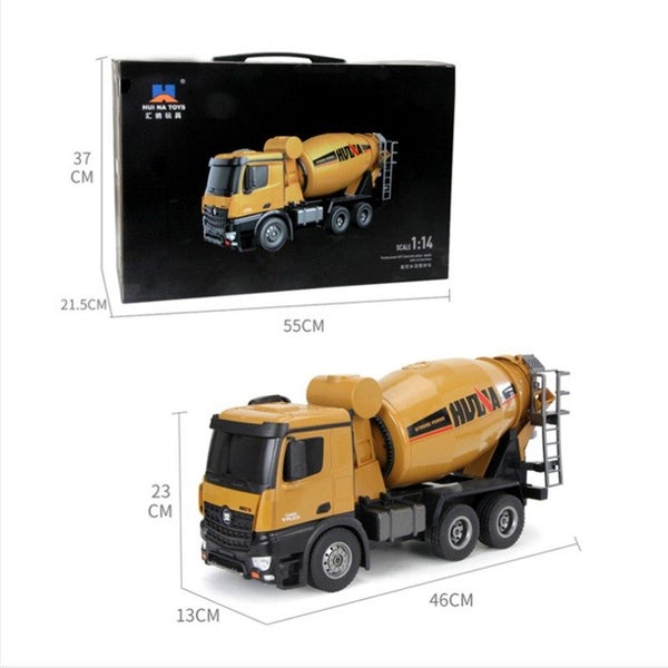 HUINA Truck Concrete Mixer Model Car 1:14 Remote Control RC 1574 (Hui Na) Carousel 20