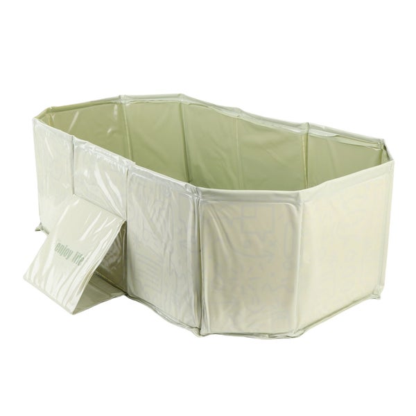 foldable bathtub for kids toddler folding tub foldable children bath tub baby Carousel 1