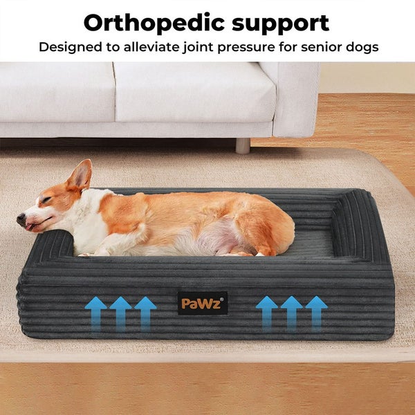 Pawz Pet Dog Calming Bed Egg Foam Orthopedic Sofa Mattress Waterproof Washable L Carousel 2