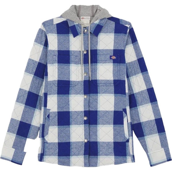 Dickies Womens/Ladies Flannel Shirt Jacket Carousel 1