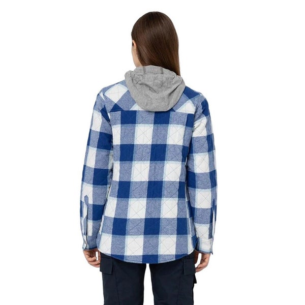 Dickies Womens/Ladies Flannel Shirt Jacket Carousel 4