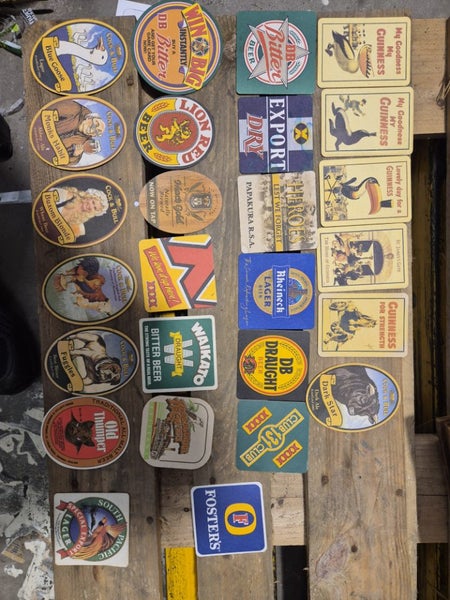bulk vintage beer mats 26 total $1!!!! Carousel 1