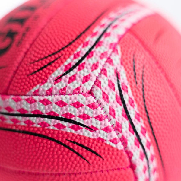 Gilbert Spectra T500 Premium Training Netball Size 5 Pink/Hex Carousel 2