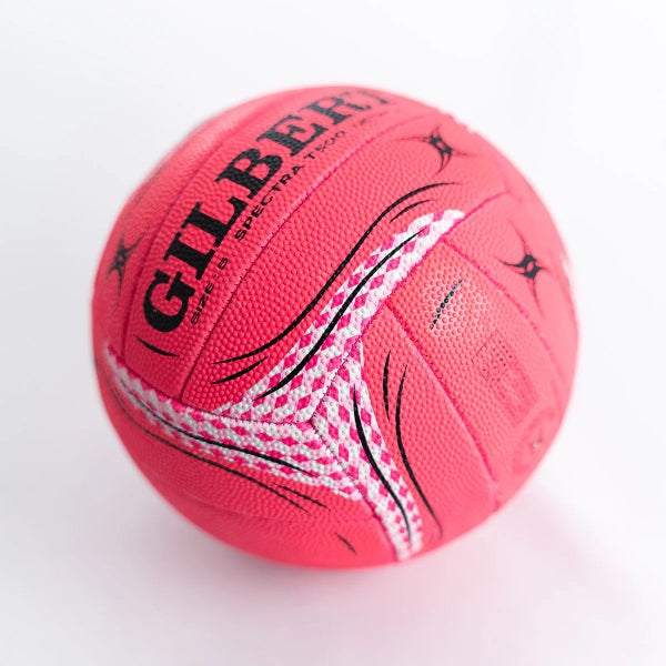 Gilbert Spectra T500 Premium Training Netball Size 5 Pink/Hex Carousel 3