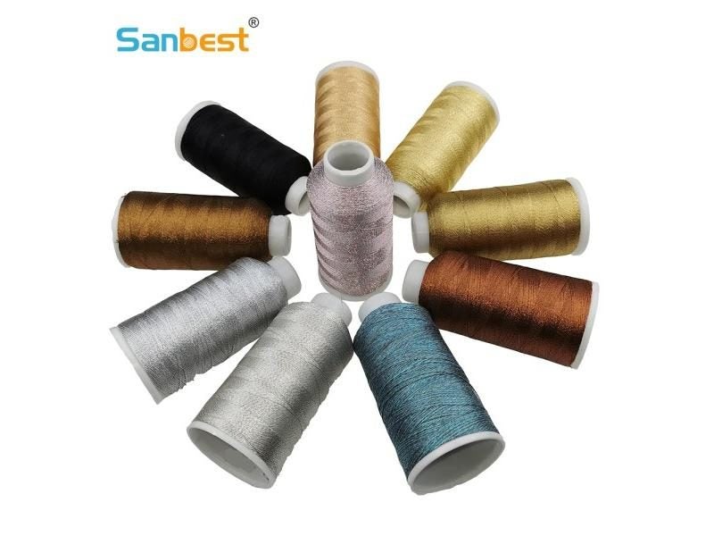 Sanbest 4 Strands Metallic Weaving Thread Handmade DIY Bracelet String Stitch Carousel 1