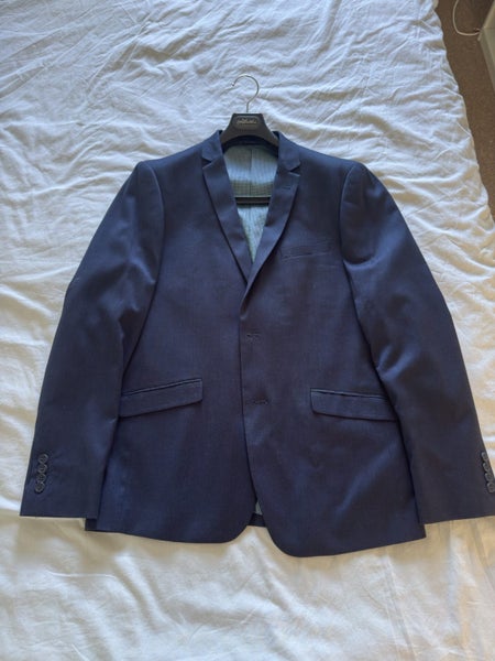 Hallensteins Navy Blue Suit Jacket with matching Suit Pants Carousel 1