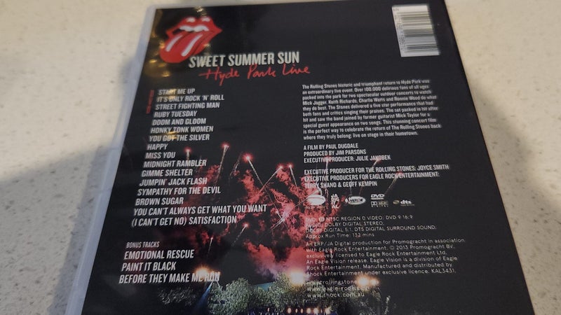 The Rolling Stones - Sweet Summer Sun - Live Hyde Park Carousel 3