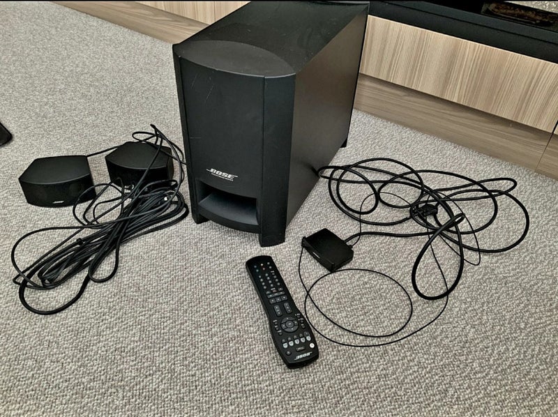 Bose CineMate GS Series II 2.1 Home Theater System with remote – $275 Carousel 1