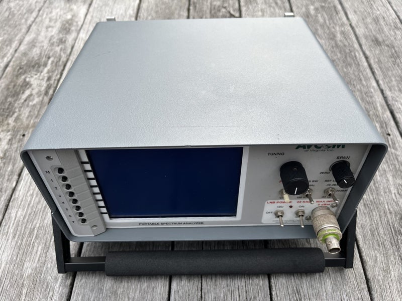 AVCOM PSA45D Spectrum Analyzer Carousel 3