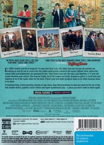 Sing Street - Ferdia Walsh-Peelo, Lucy Boynton DVD Region 4 Carousel 2
