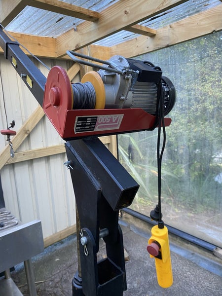 Pump jack crane 500kg Carousel 2