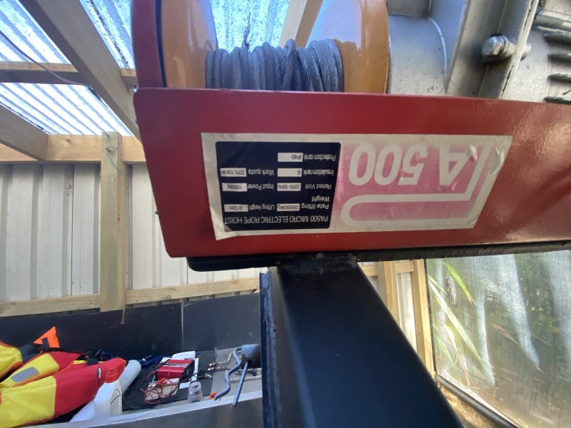Pump jack crane 500kg Carousel 5