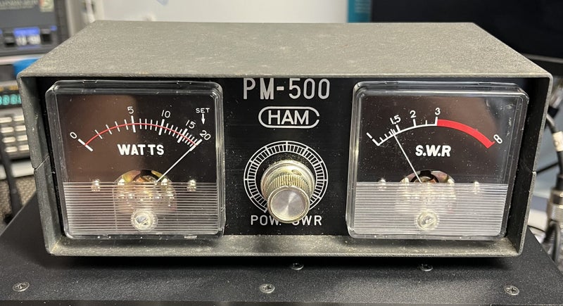 HAM PM-500 SWR Meter Carousel 1