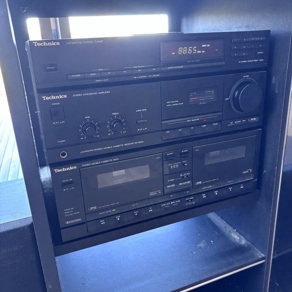 Technics SA X900L - Vintage Cassette & Tuner Stereo - Cabinet & Speakers Carousel 1