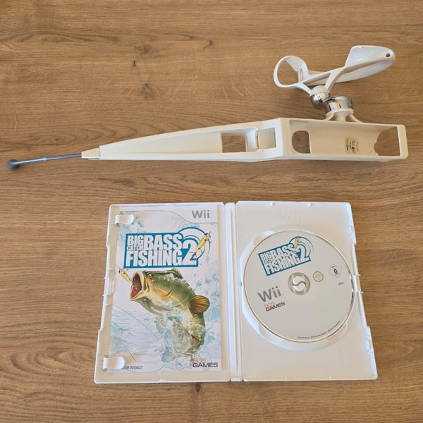 Nintendo Wii Big Bass Fishing 2 Game & Rod Carousel 2