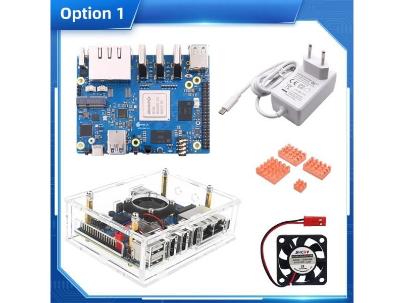 Orange Pi 5 Plus RK3588 4 8 16 GB RAM 2.5G Dual Ethernet Port PCIe Extension Carousel 1