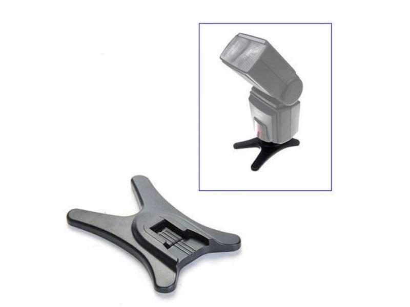 Flash Stand Holder Base Hot Shoe For Camera DSLR Flash Trigger Transmitter Carousel 1
