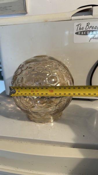 Large globe glass light fitting Carousel 2