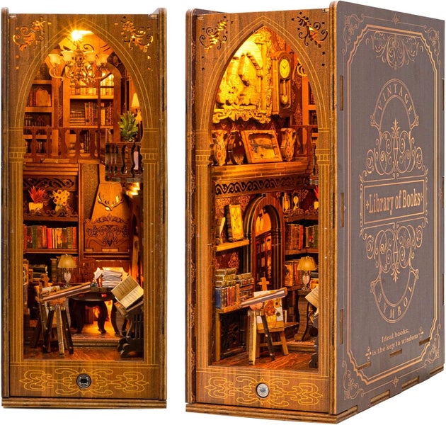 DIY Book Nook Kit for Adults Carousel 1