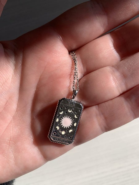 Silver necklace Carousel 2