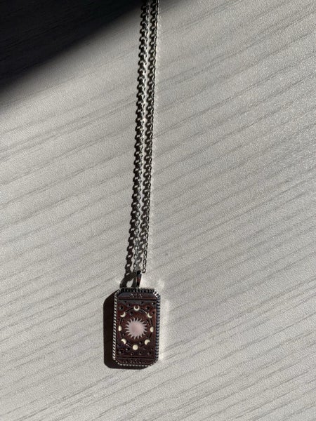 Silver necklace Carousel 1
