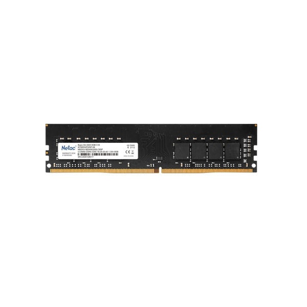 Netac Basic 8GB (1X 8GB) DDR4 3200MHz CL16 Desktop Memory Carousel 1