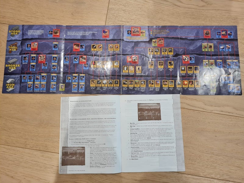 Age of Empires Original 1997 Gamebook and Brochure Carousel 2