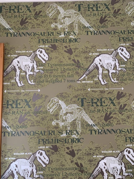 Glow in the dark dinosaur wallpaper Carousel 1
