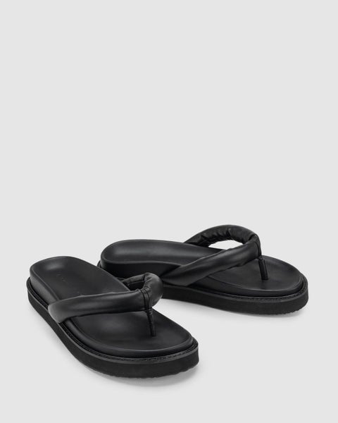 PHOEBE SANDAL - BLACK | Chaos & Harmony Carousel 2